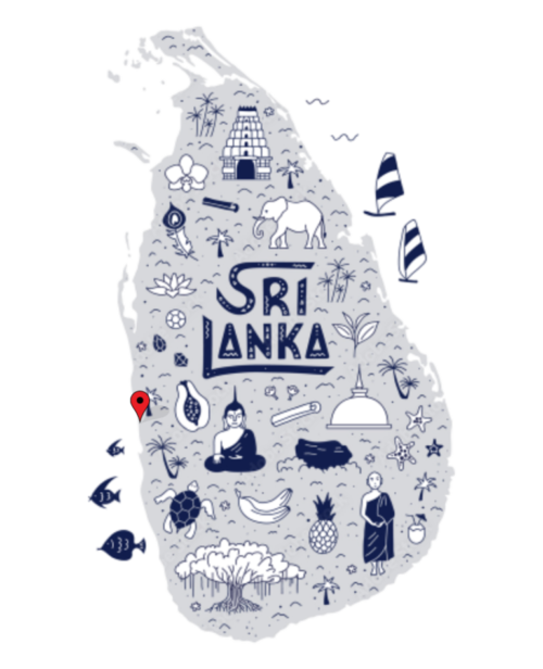 Negombo Map